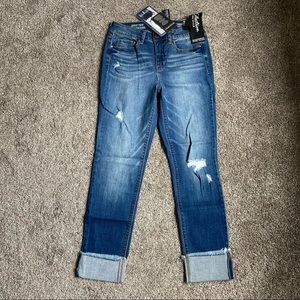 Beau and Dawson Jamie cropped jeans size 4 womens slim and sleek new with tags